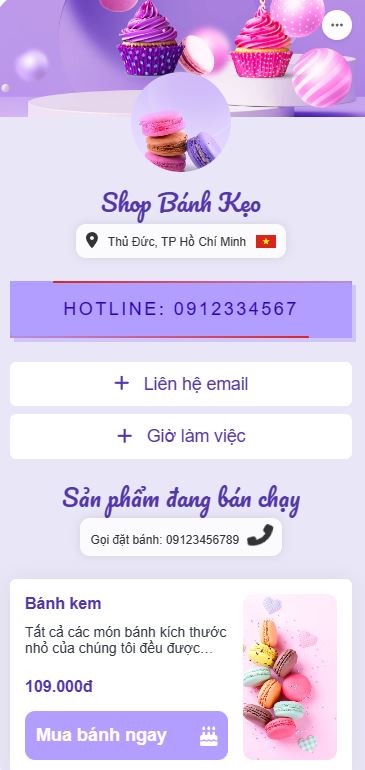 Bio link Shop bánh kẹo